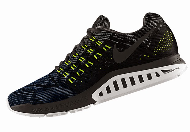 nike structure 18 black