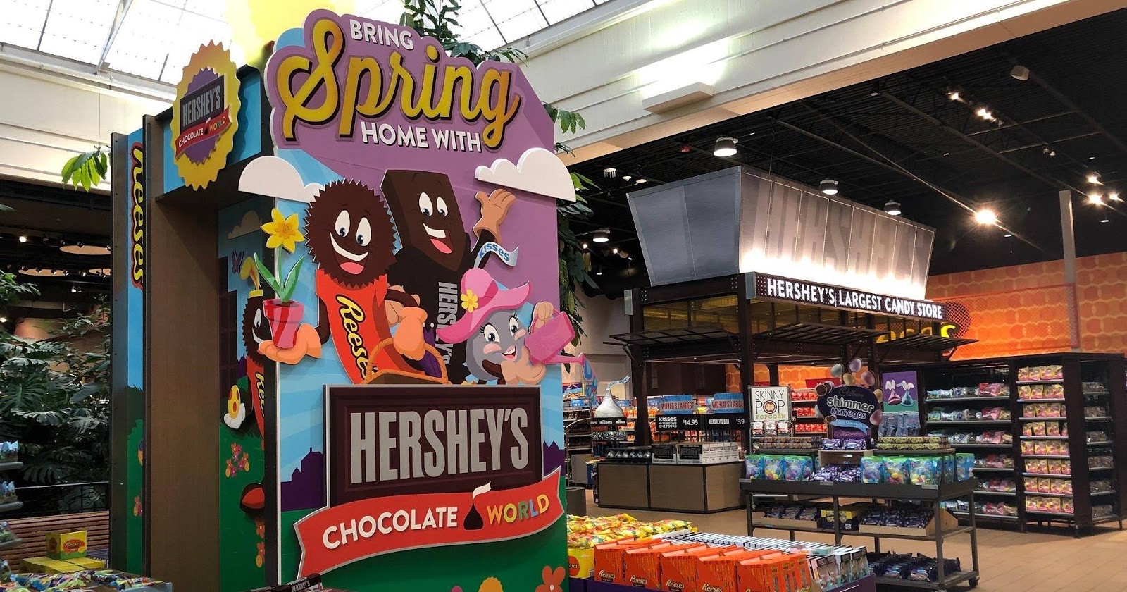 What's New for Spring at Hershey's Chocolate World in Hershey, PA The