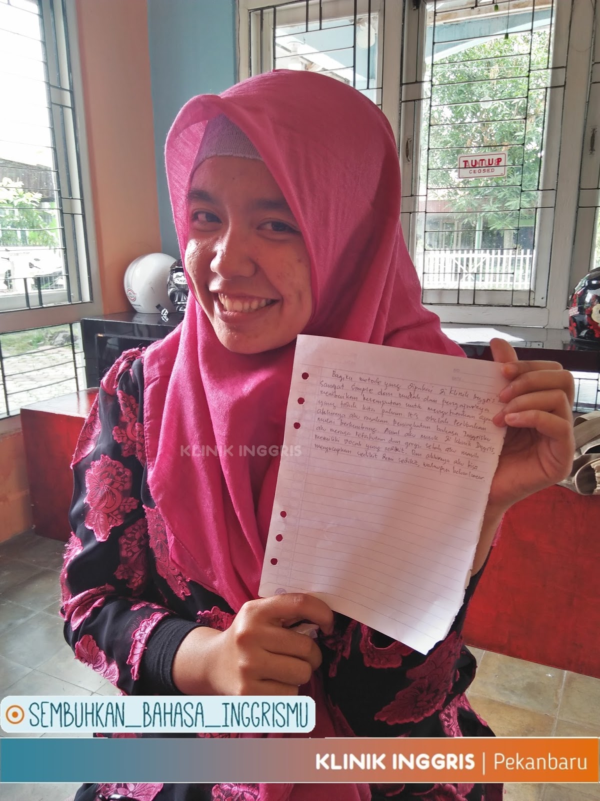 Perubahan peningkatan Bahasa Inggris akhirnya aku rasakan - Klinik Inggris