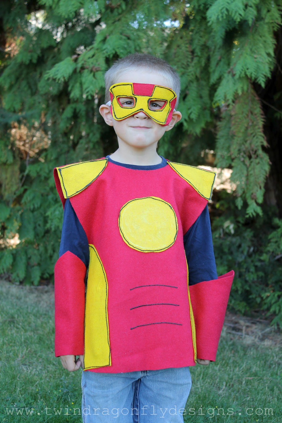 DIY No Sew Superhero Costumes » Homemade Heather