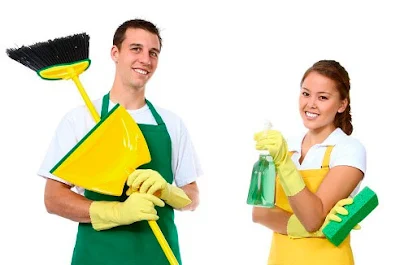 empleados de limpieza