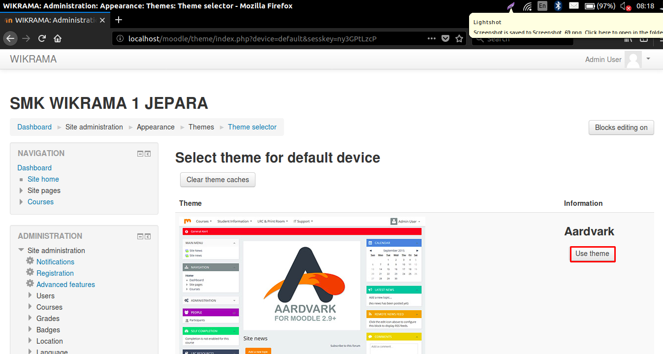 Themes index. Themes index