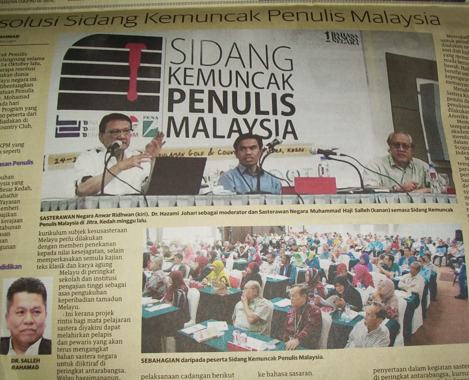 Mingguan Malaysia Ahad 2 Nov 2014