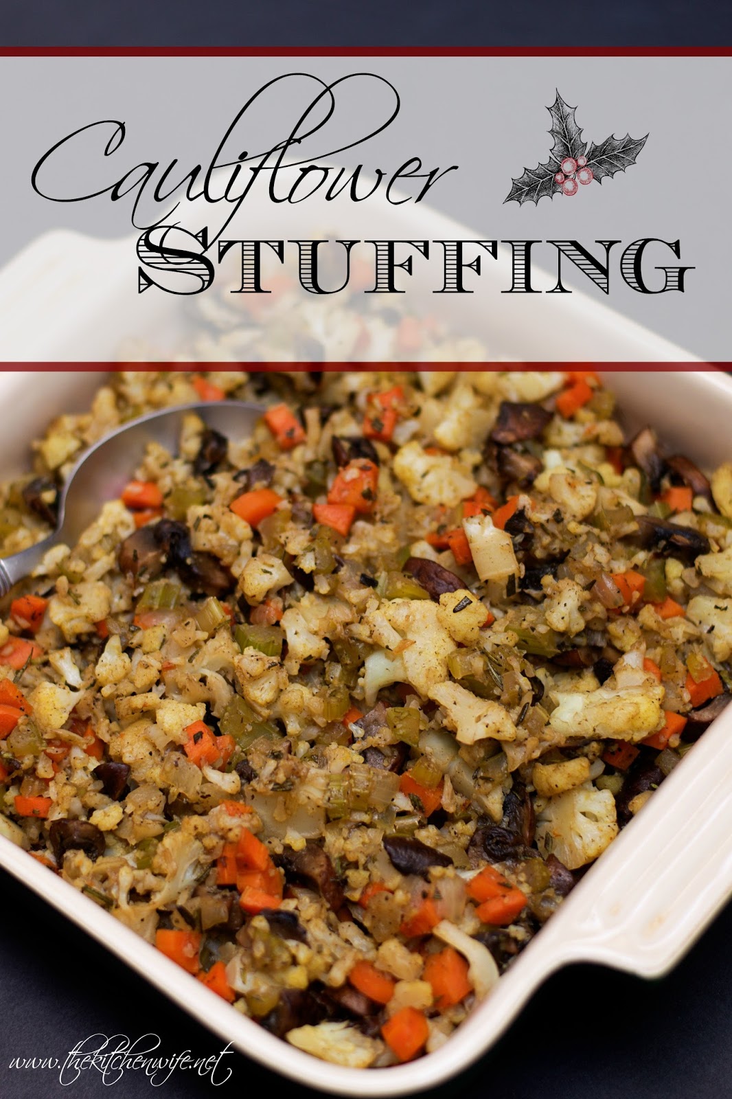 Easy Cauliflower Stuffing Recipe The Kitchen Wife