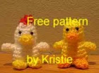 PATRON GRATIS POLLO Y GALLO AMIGURUMI 645 PATRON GRATIS POLLO Y GALLO AMIGURUMI 645