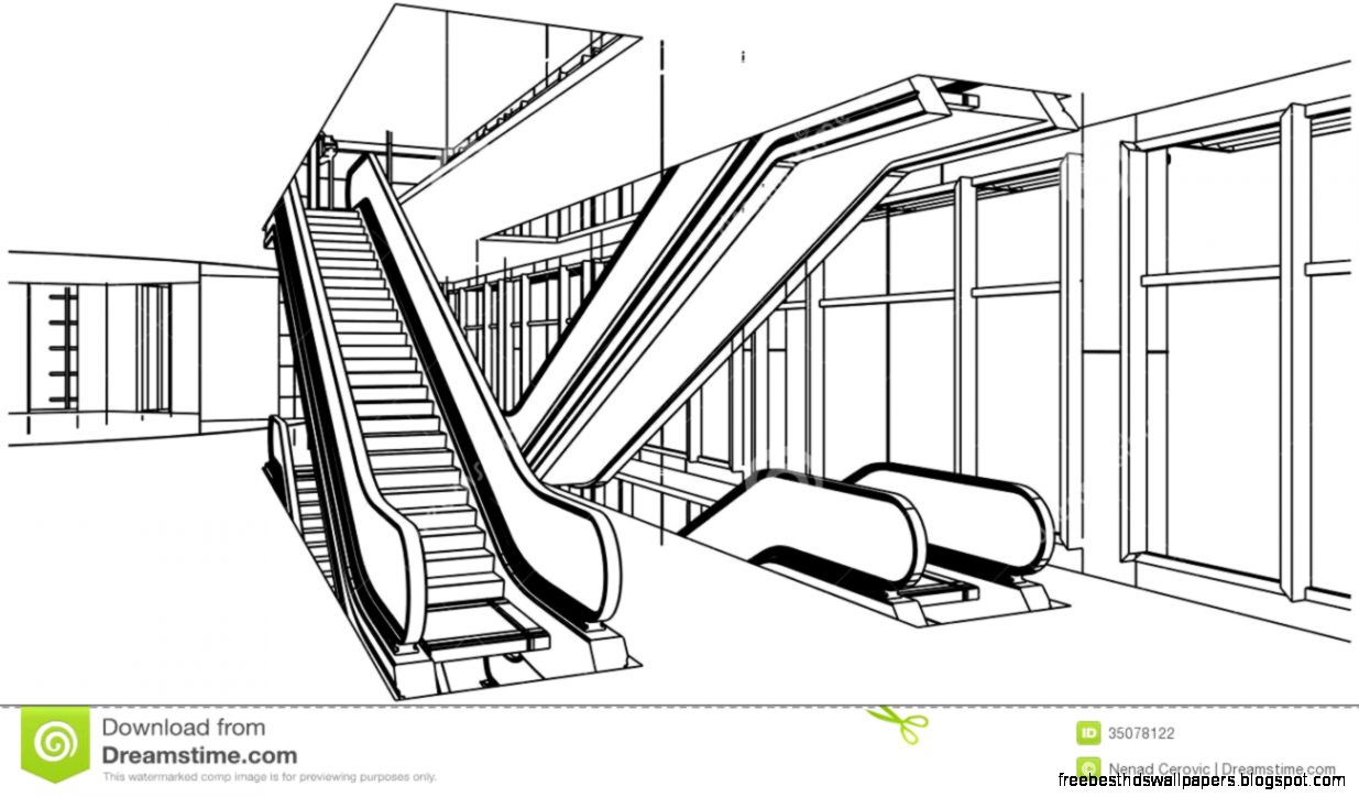 clipart of escalator - photo #5