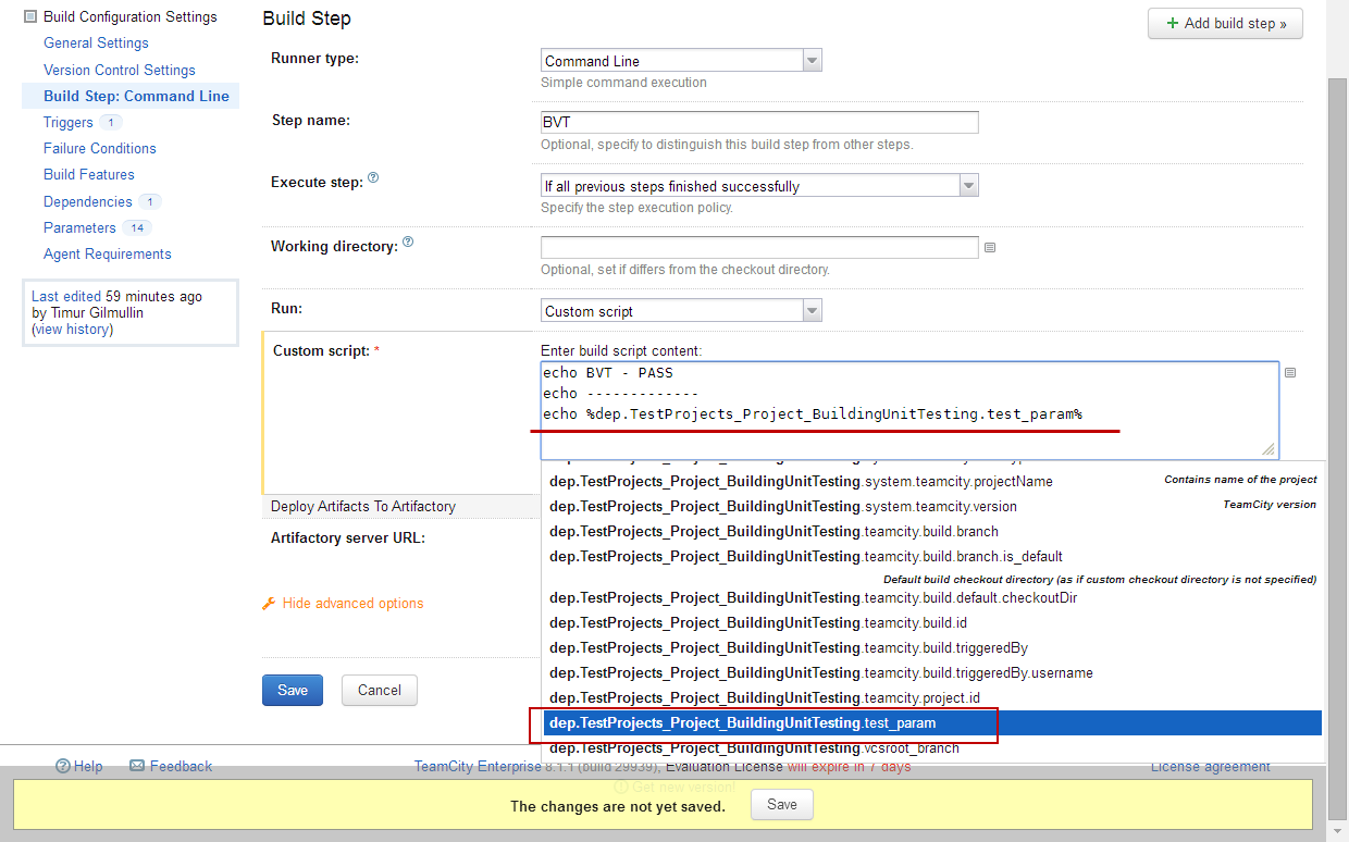 TeamCity triggers & dependencies построение процессов разработки и