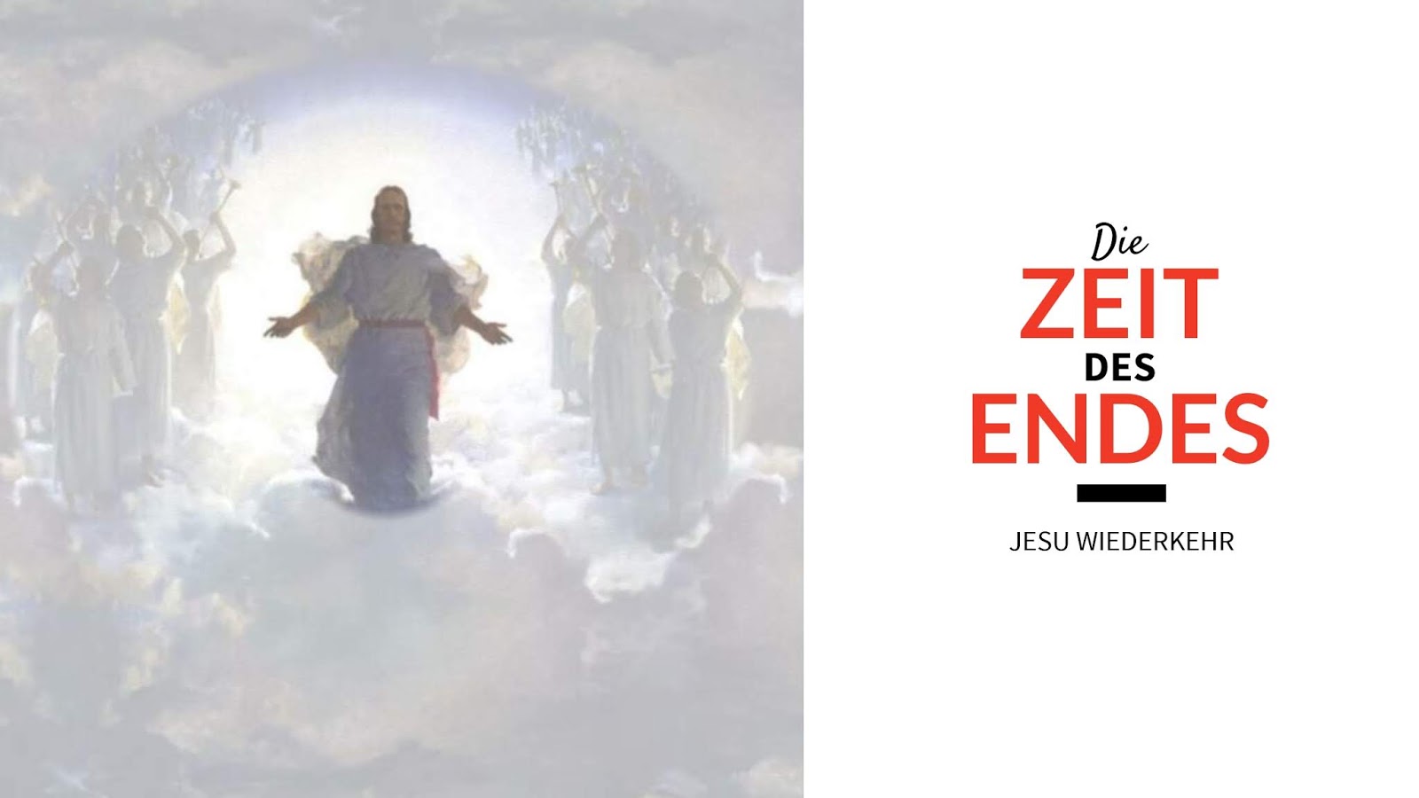 Die Zeit Des Endes Und Die Drei Zeichen Der Wiederkunft Christi