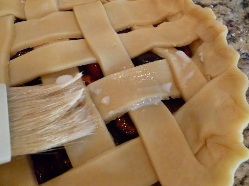 Only From Scratch Classic Sour Cherry Pie with Lattice Crust