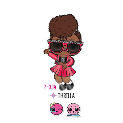 Thrilla кукла L.O.L. Surprise Under Wraps 4 сезон 1 волна - картинка Игрушка ЛОЛ Сюрприз Thrilla