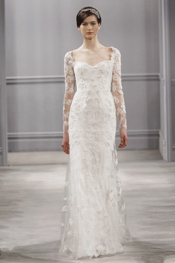 MyFancyBride Blog Elegant Sheath Wedding Dresses for