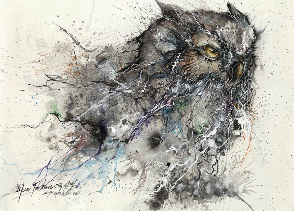 Splashes Paintings Art