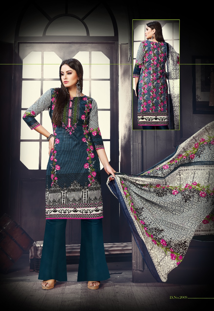 Meenaz Karachi cotton Dress Material Online Wholesale Clothing Store