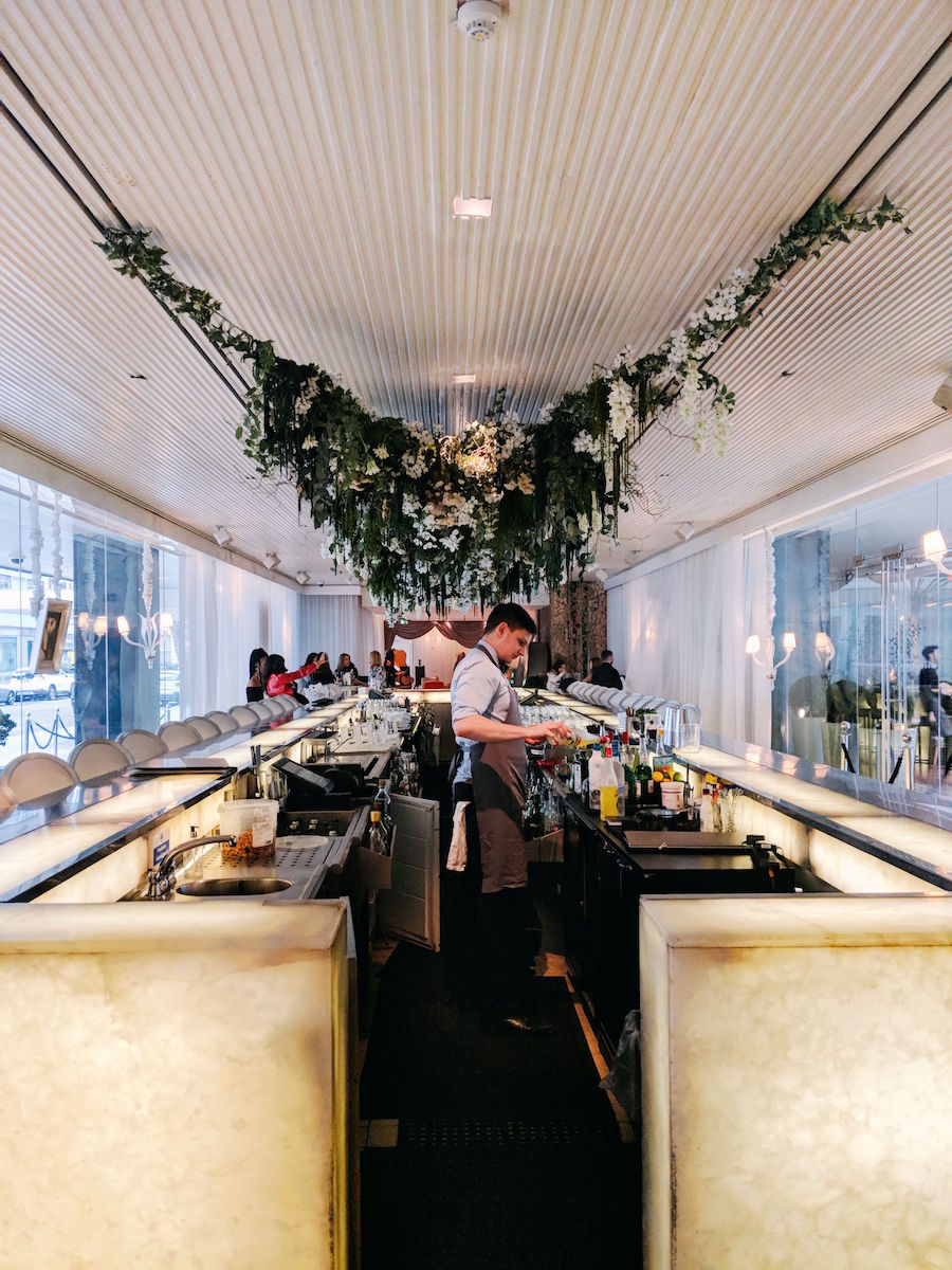 Review Vegan Mad Hatter's Afternoon Tea at the Sanderson Hotel