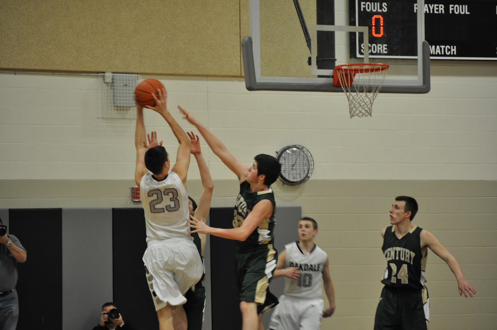 Oakdale Basketball Oakdale vs Century (Playoff Game)