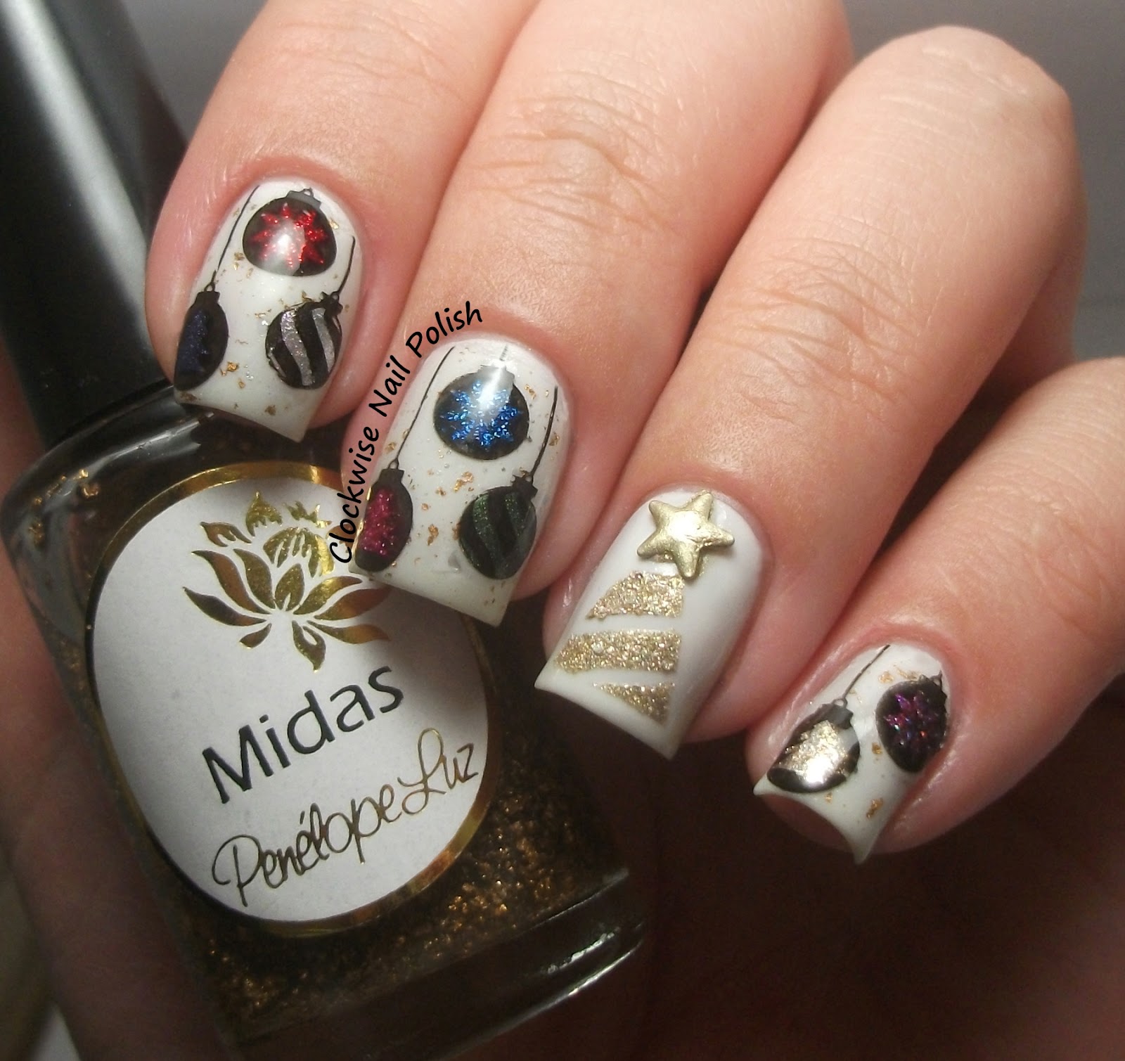 The Clockwise Nail Polish Merry Christmas 2014 Christmas Ornaments