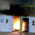 São Domingos: Banco do Brasil pega fogo depois de tentativa de explosão dos caixas eletrônicos
