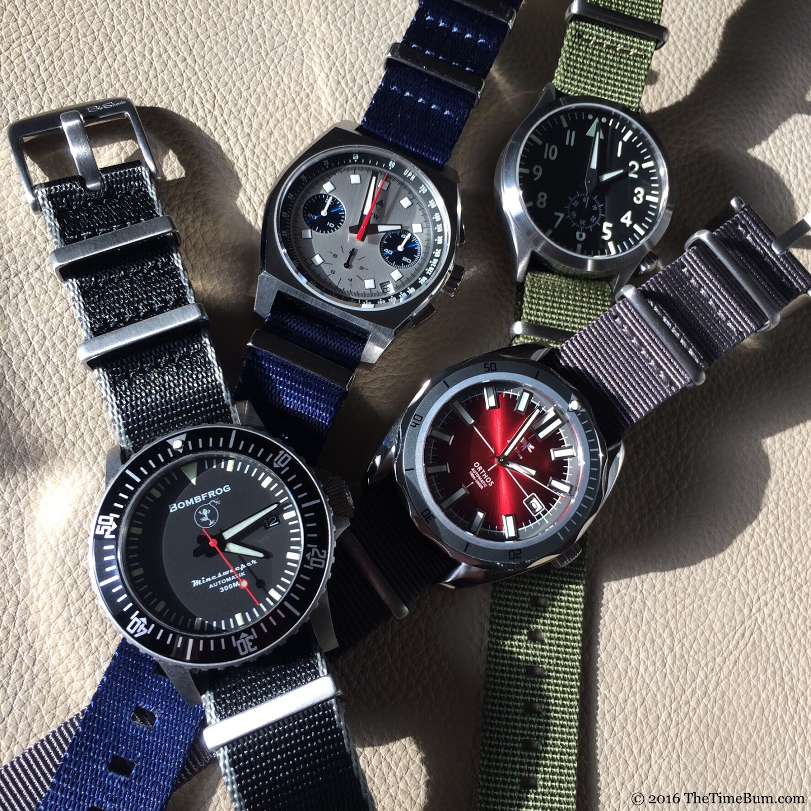 BluShark Nylon Watch Straps | The Time Bum