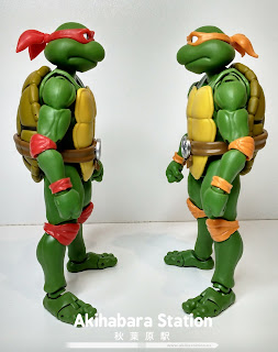 Figuras: Review de los S.H.Figuarts TMNT "Raphael" y "Michelangelo" de #TamashiiNations