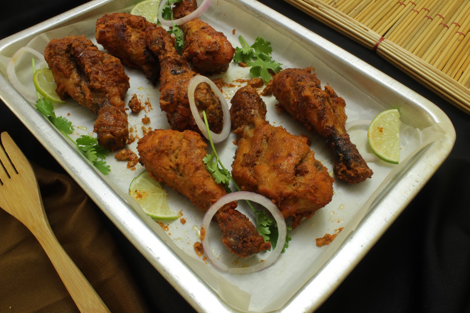 Roasted Chicken Drumstick Tangdi Kebab • My Culinary Expressions