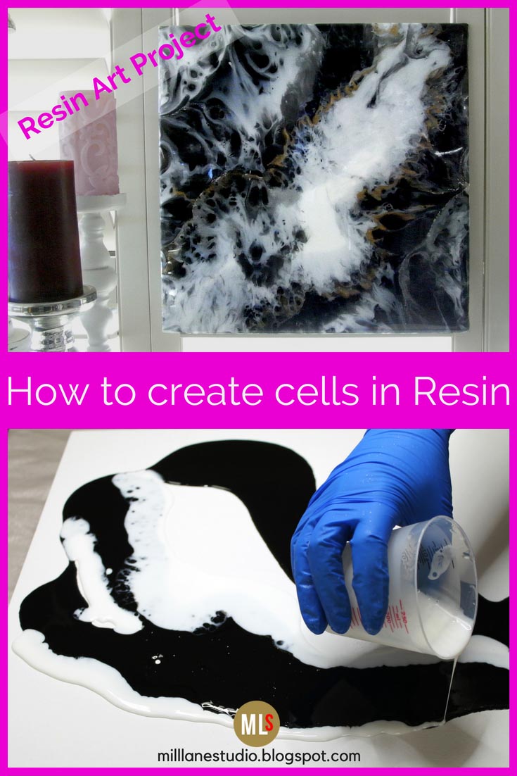 How to Create Cells in a Resin Art Masterpiece Mill Lane Studio
