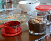 Easy-Easy Chocolate Coconut Pudding