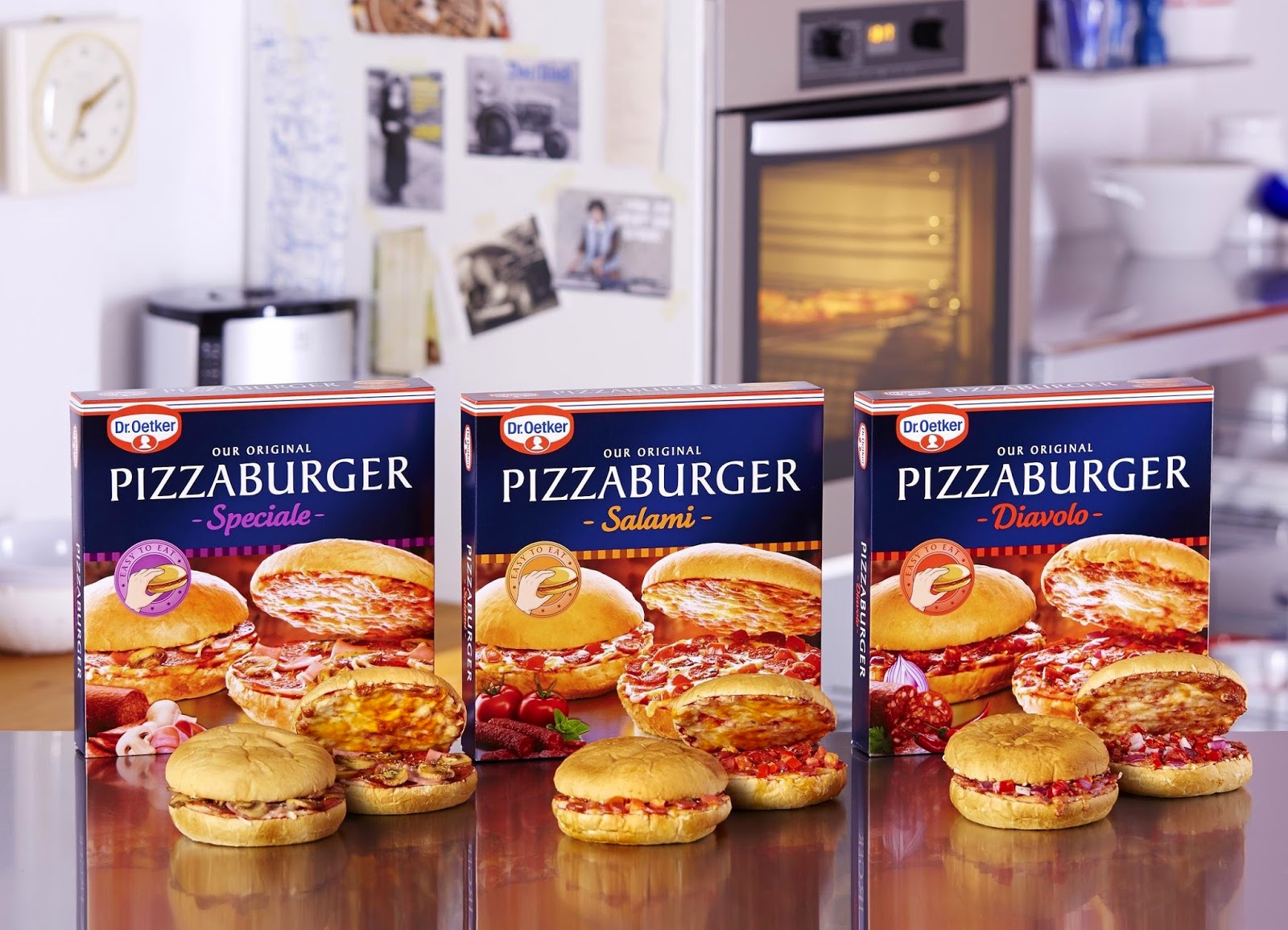 Review Dr. Oetker Pizzaburger
