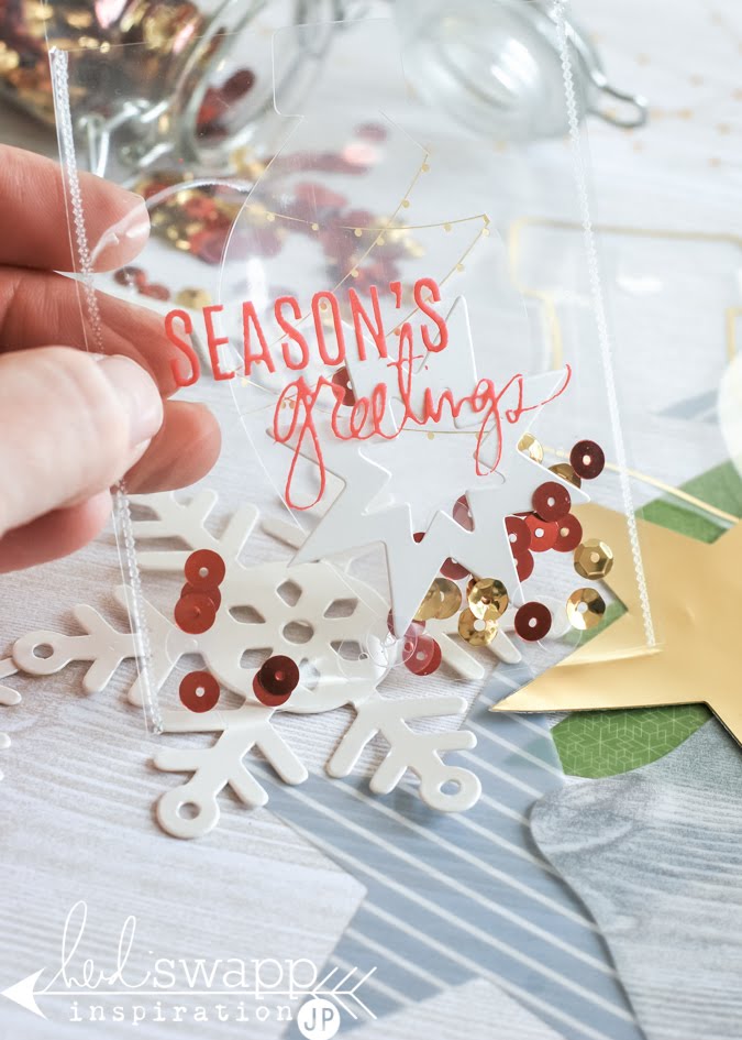 Layer up tags for giving with Heidi Swapp Oh What Fun Collection | @jameipate for @HeidiSwapp