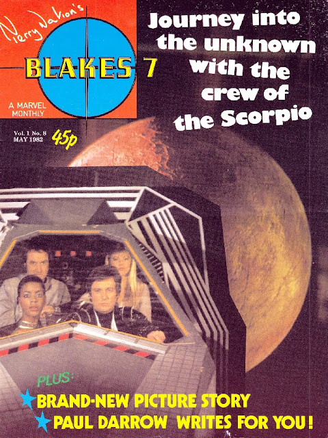 STARLOGGED - GEEK MEDIA AGAIN: 1981: BLAKE'S SEVEN MAGAZINE