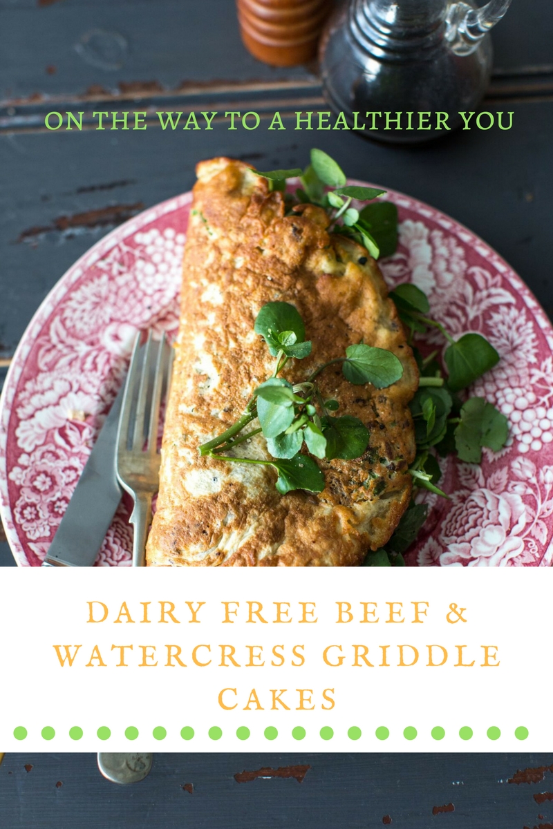Dairy Free Beef And Watercress Griddle Cakes