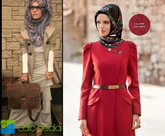 Kumpulan Gaya Jilbab Cantik untuk Ke Kantor  Terbaru 2014 