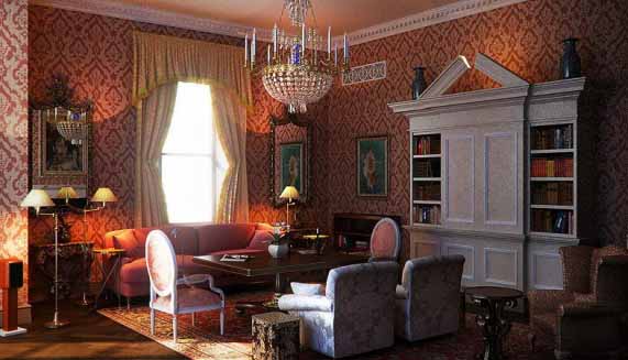 Desain Interior Ruang Tamu Klasik Modern | Minimalist-id.com