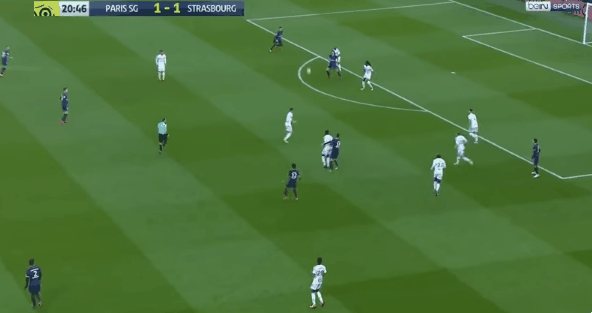 리그앙 여포 네이마르의 분풀이.gif