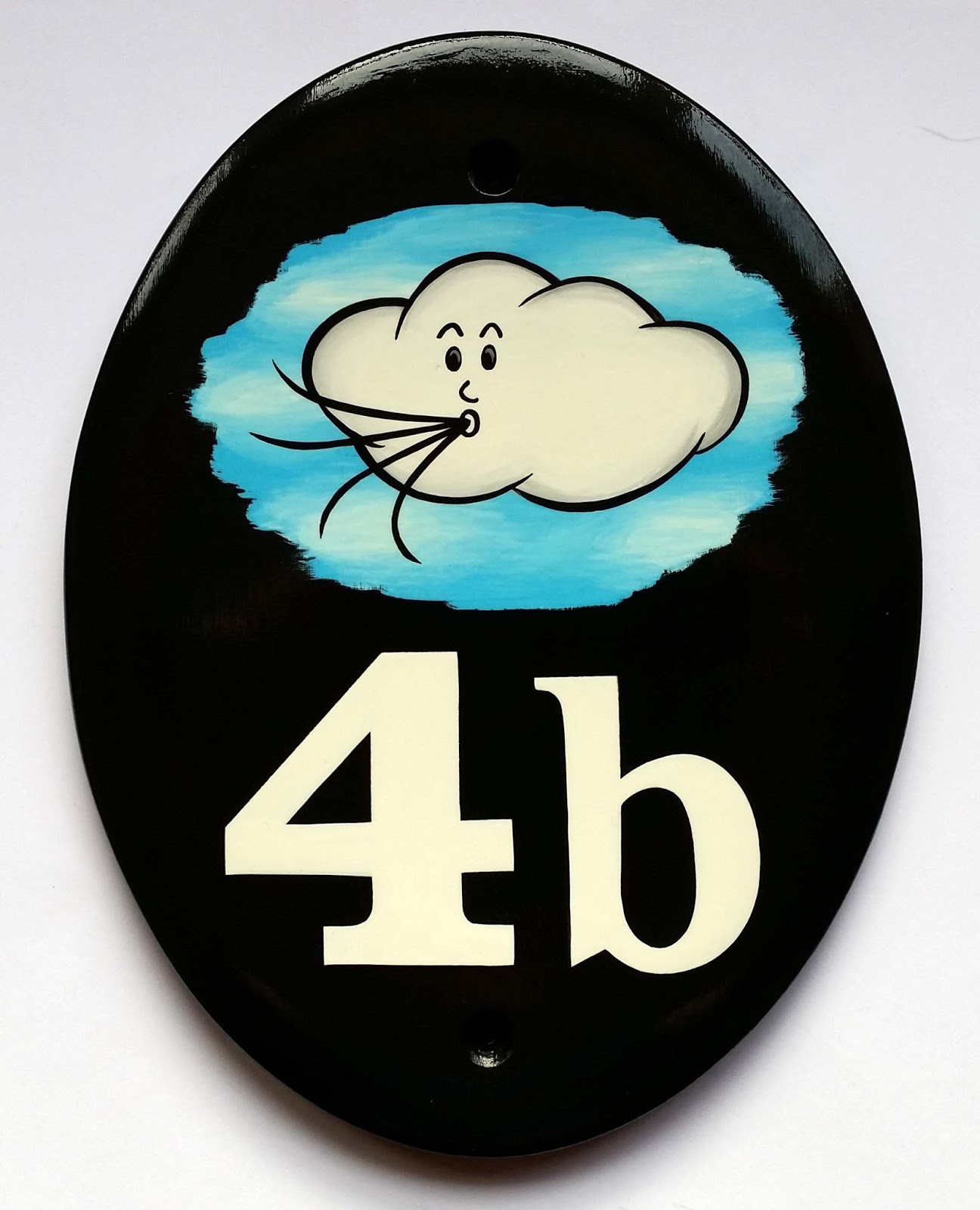 Hand Painted House Signs by Ceramic Art Traditional House Signs