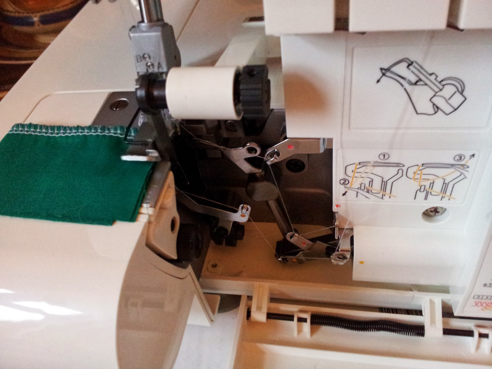 Kestrel Makes The Singer 14SH754 Overlocker from Lidl