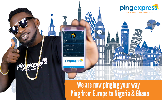 1 Ping Express Expands Money Transfer Services To Europe, Unveils Singer May D as Ambassador