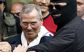 Bernardo Provenzano after he was arrested in 2006 following 43 years on the run from police