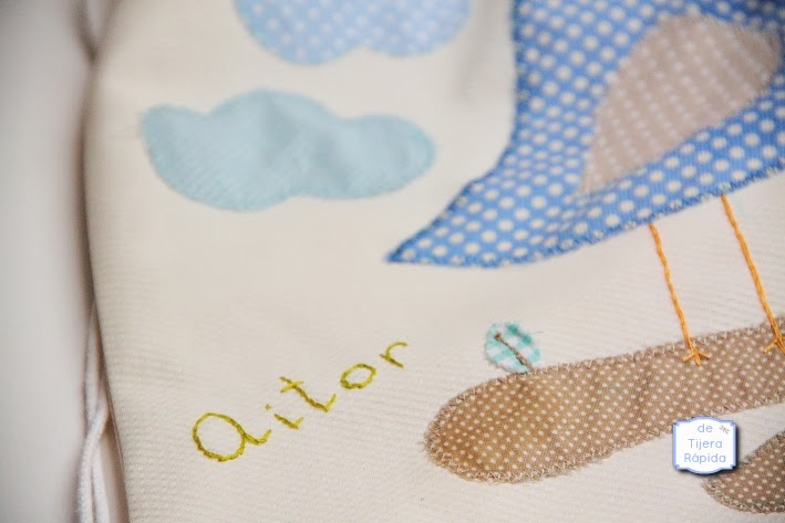 Mochila guardería pajarito