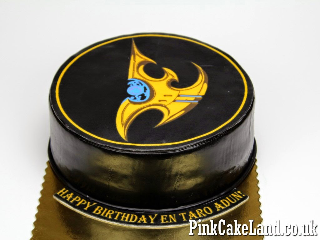 Starcraft Birthday Cake
