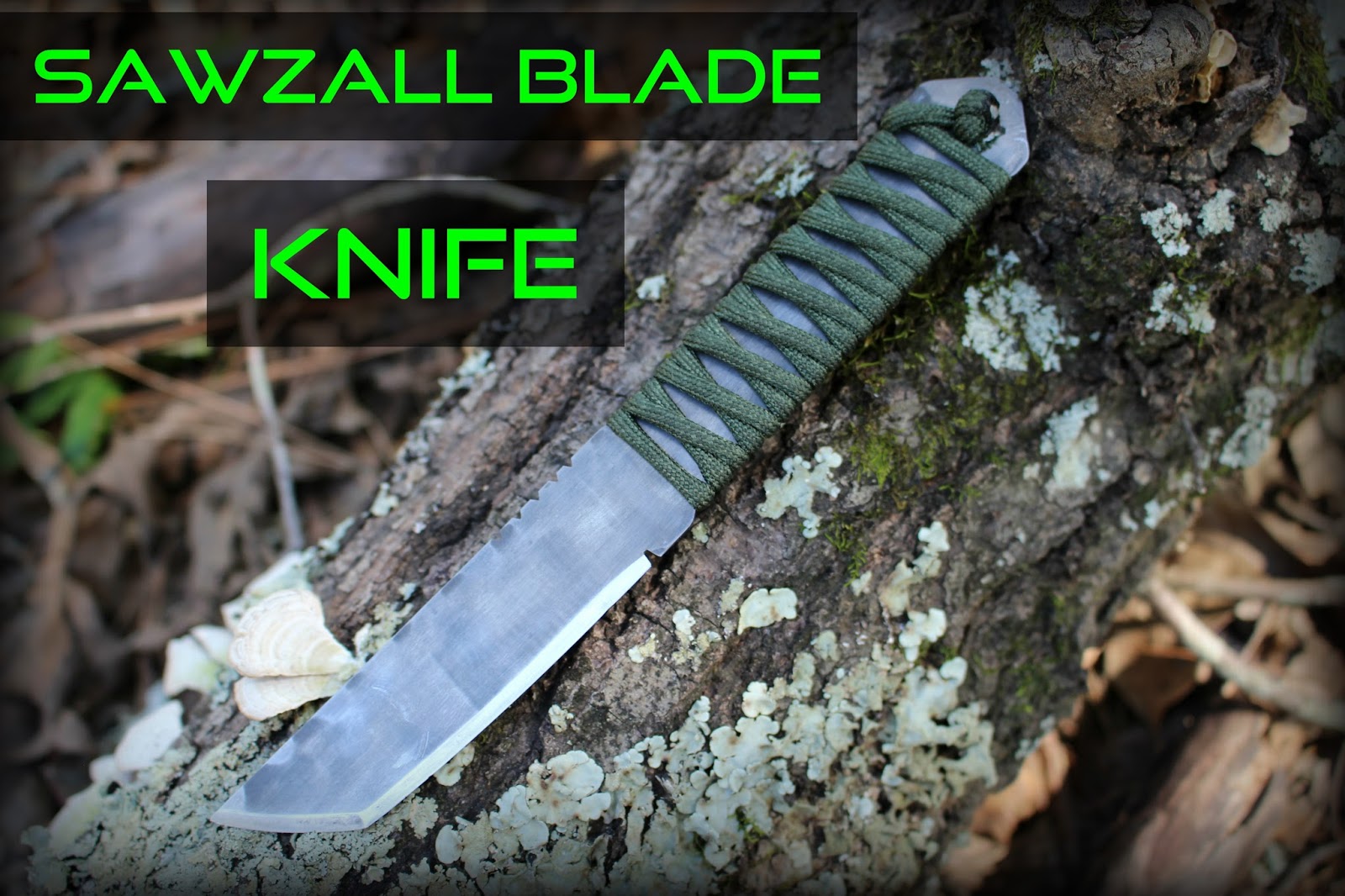 Jake Makes Making a SIMPLE knife out of a Sawzall blade