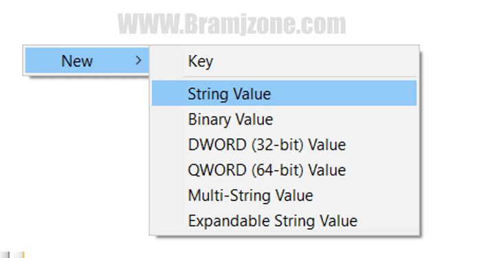 string value