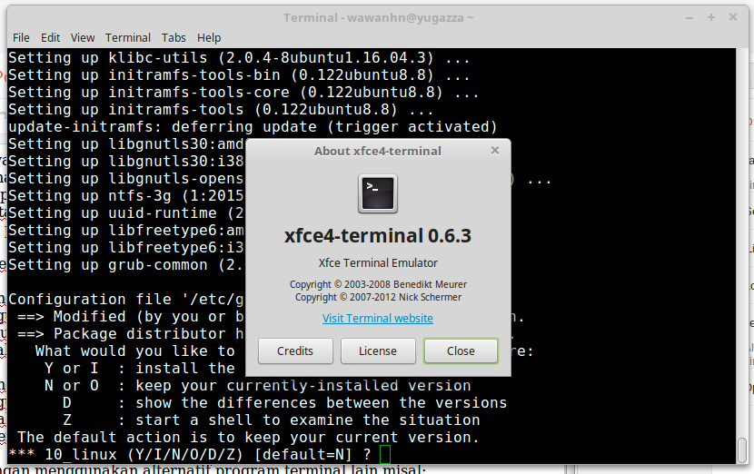 Update initramfs. Update initramfs