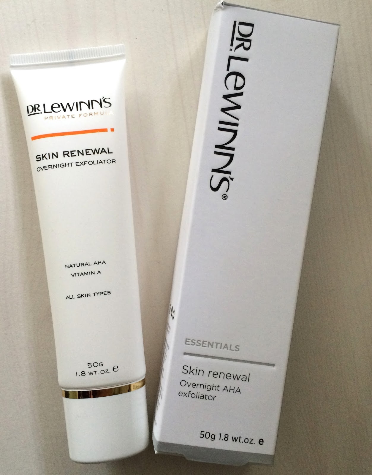 The Quest For Perfection Dr Lewinn's Skin Renewal Overnight Exfoliator