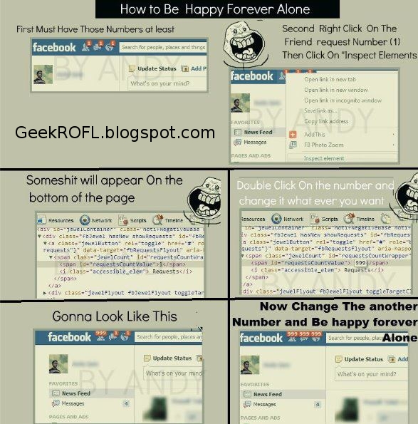 Facebook Trick How To Troll your Facebook friends o