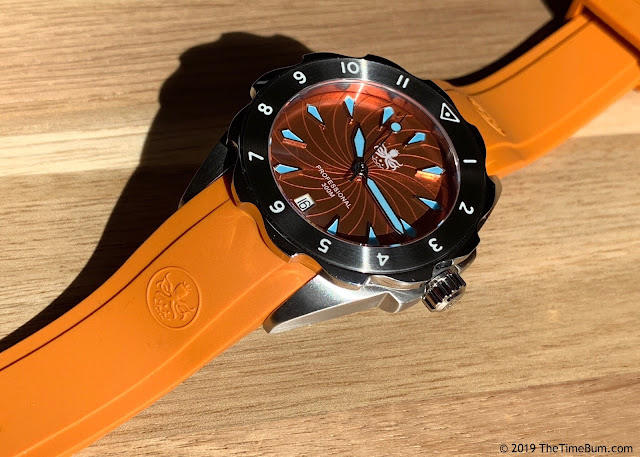 Phoibos Sea Nymph orange rubber