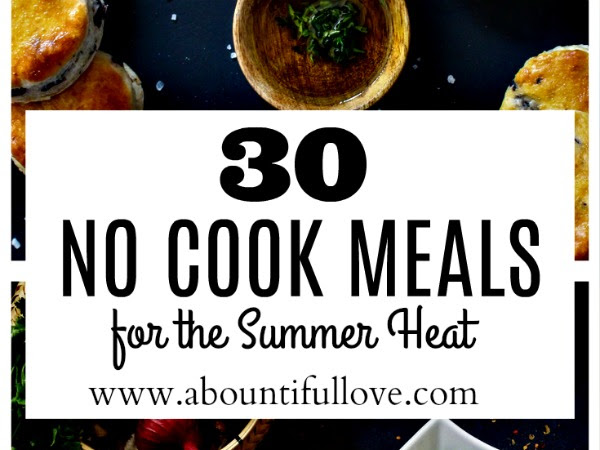 30 No Cook Meals