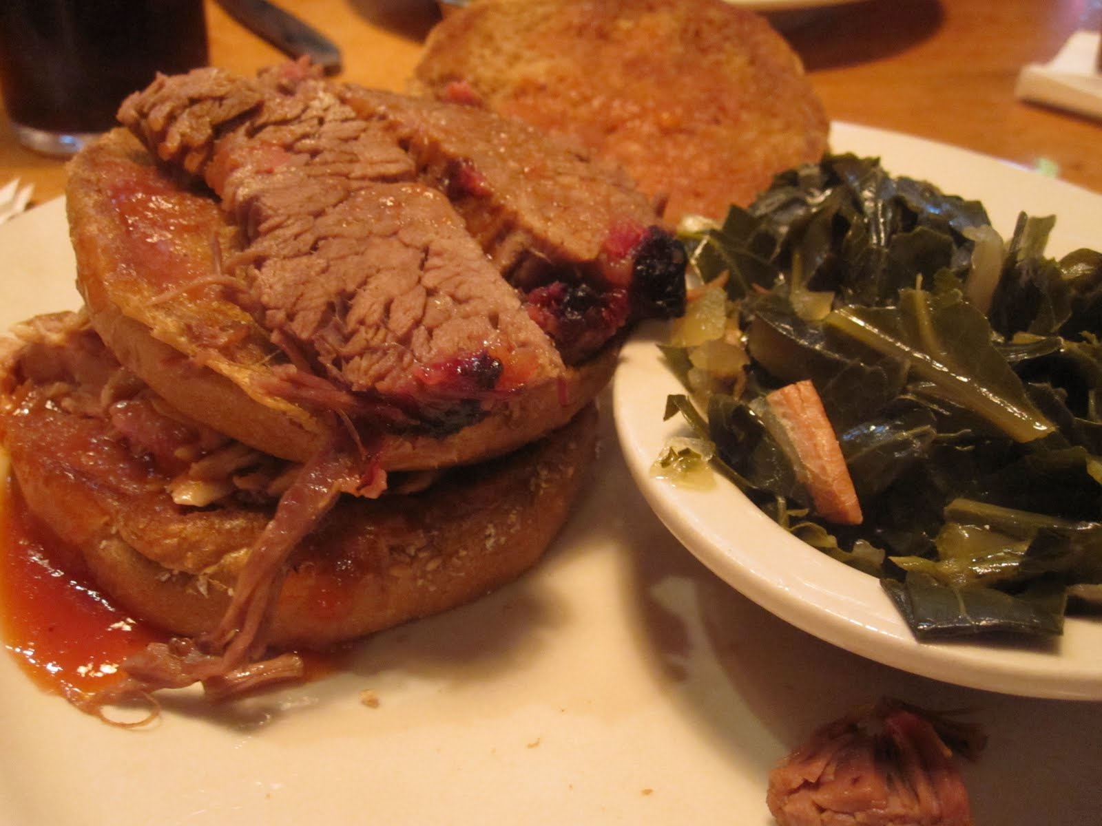 Man Up Tales of Texas BBQ™ Yesterday's lunch at Jim 'N Nick's BarBQ