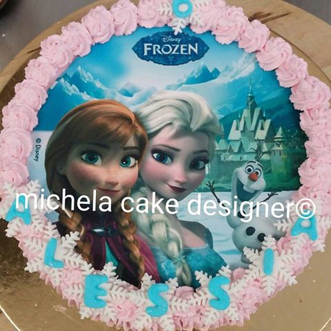 Michela Cake Designer: FROZEN PER ALESSIA
