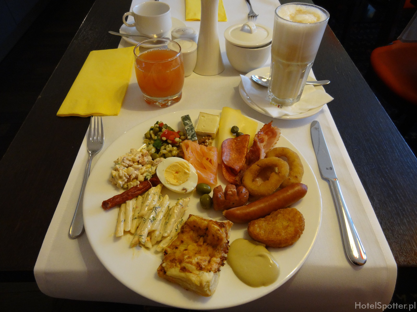 angelo Hotel Katowice - obfite sniadanie