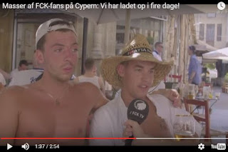 Αισιόδοξοι οι Δανοί φίλαθλοι στη Λήδρας (βίντεο)